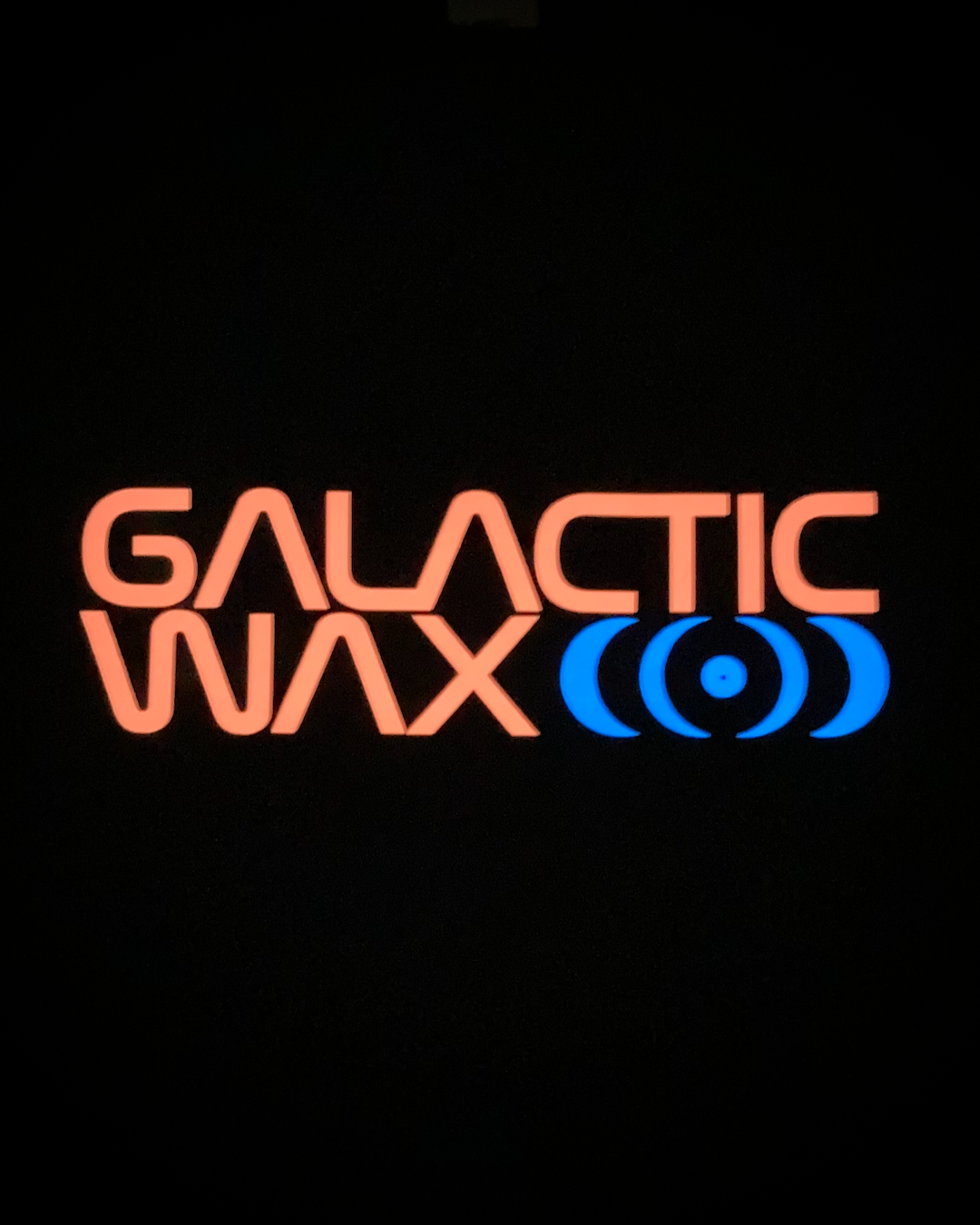 GWAX LAUNCH TEE (GLOW IN THE DARK)