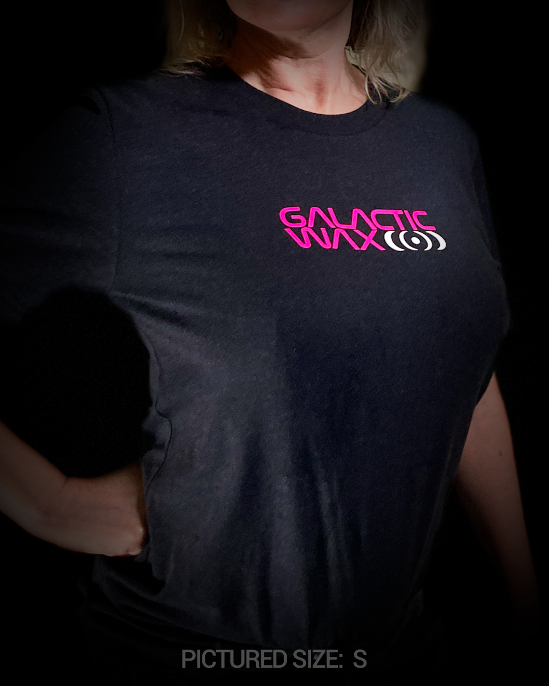 GWAX LAUNCH TEE (GLOW IN THE DARK)